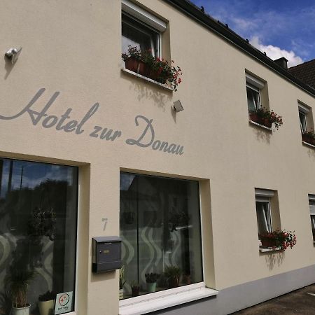 Hotel Zur Donau ดิลลิงเงน อัน แดร์โดเนา ภายนอก รูปภาพ