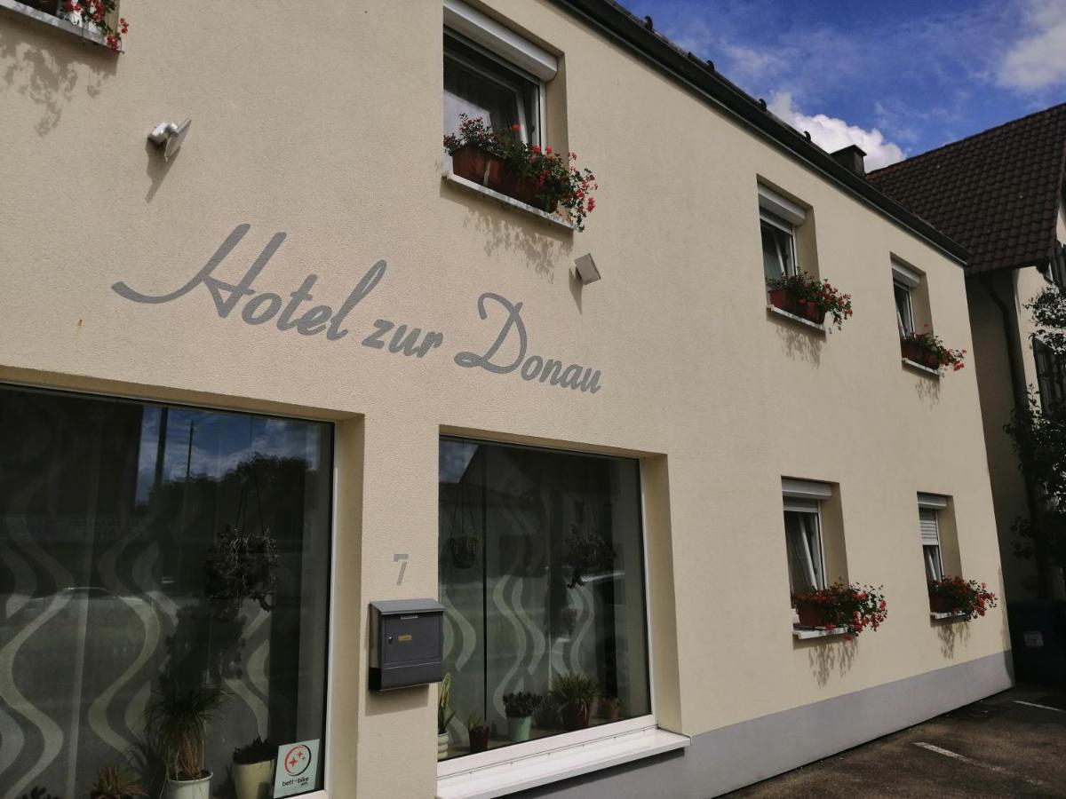 Hotel Zur Donau ดิลลิงเงน อัน แดร์โดเนา ภายนอก รูปภาพ